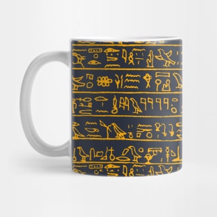 Egyptian hieroglyphs Mug